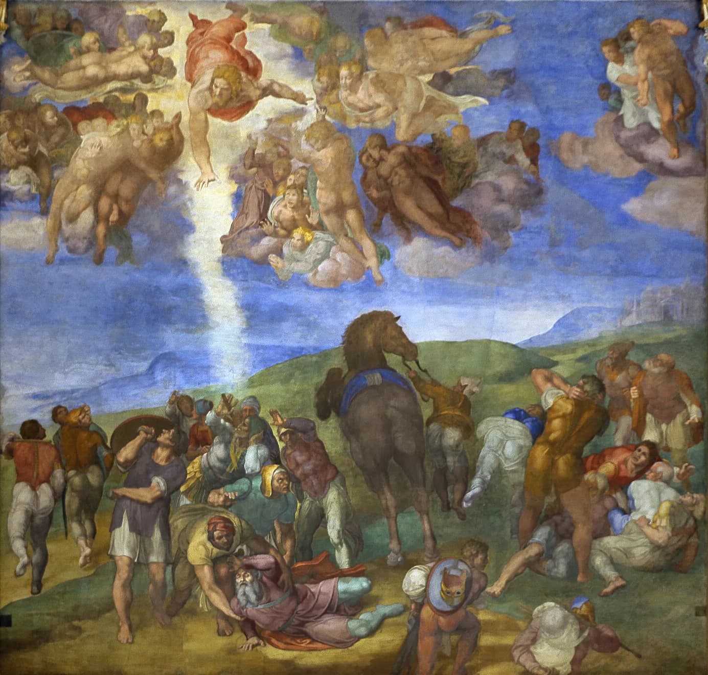 The Conversion of Saul, Fresco - 1542 – 1545