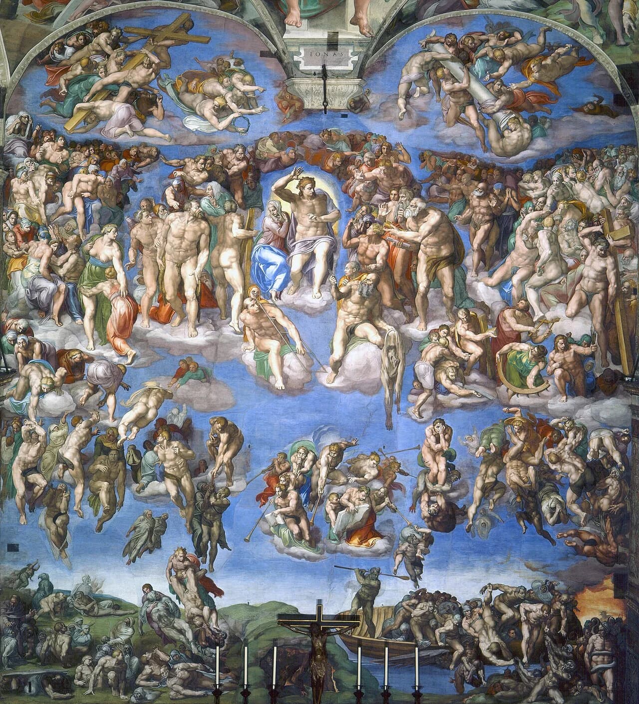 The Last Judgement, Fresco - 1536 – 1541